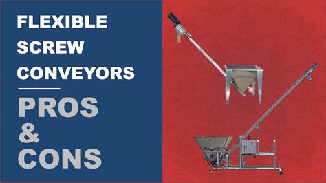 limitations of screw conveyor|Advantages and Limitations of Flexible Screw .